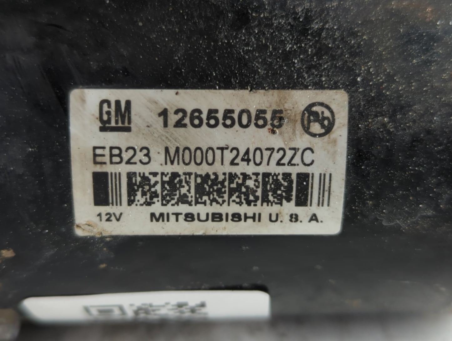 2015 Chevrolet Suburban 1500 Car Starter Motor Solenoid OEM P/N:M000T24072ZC 12655055 Fits Fits 2014 2016 2017 2018 2019 202