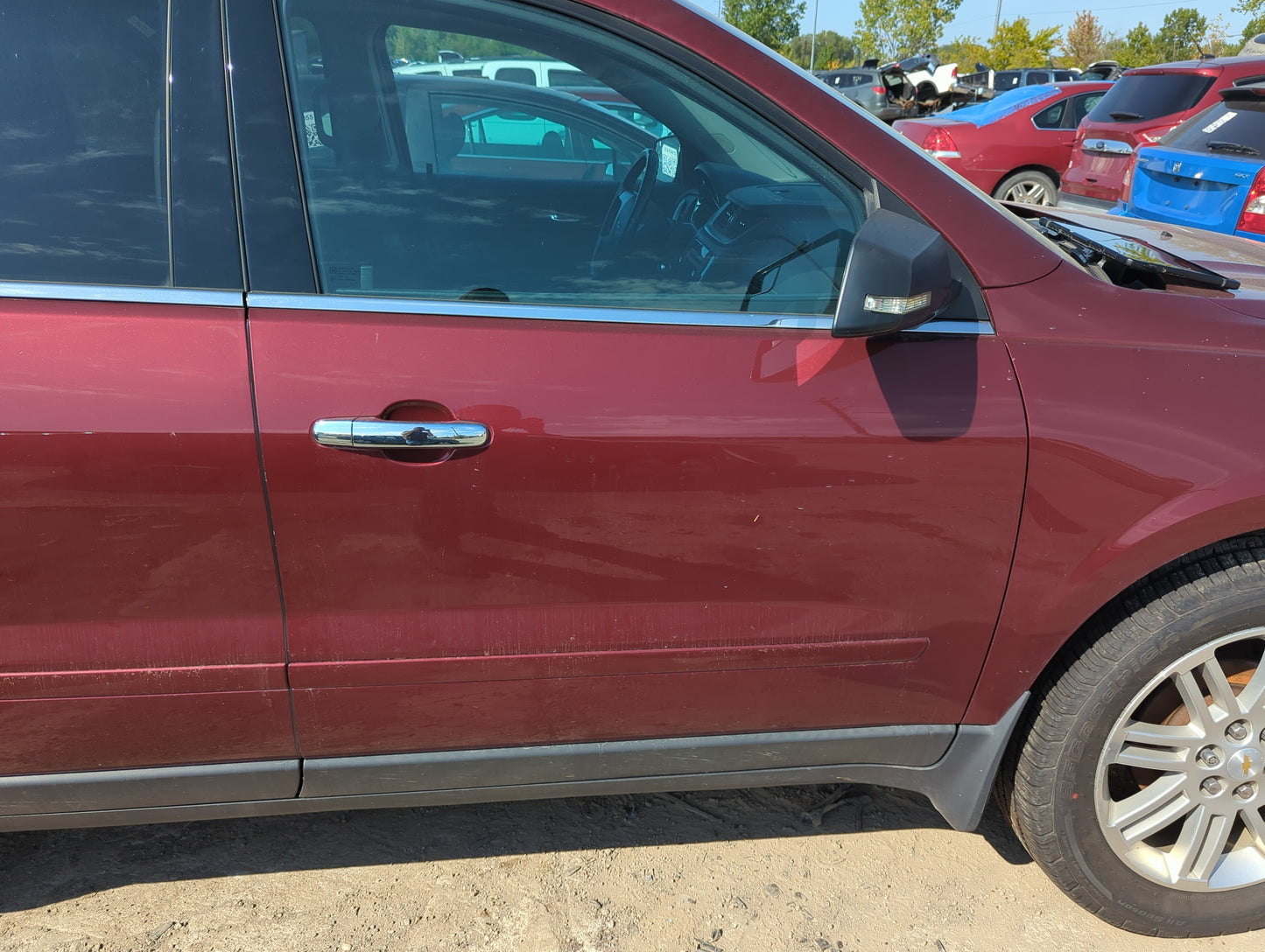 Chevrolet Traverse Passenger Front Door Oem - Oemusedautoparts1.com