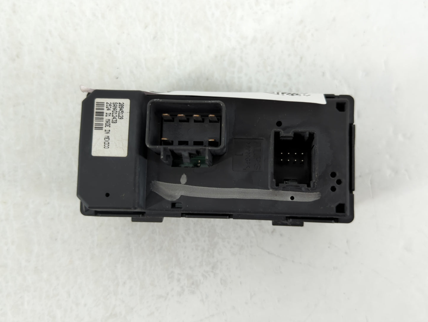 2009-2017 Chevrolet Traverse Master Power Window Switch Replacement Driver Side Left P/N:20945129 Fits OEM Used Auto Parts -