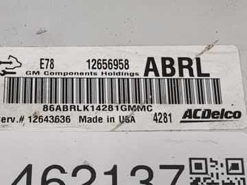 2013-2016 Chevrolet Trax PCM Engine Control Computer ECU ECM PCU OEM P/N:12656958 Fits Fits 2011 2012 2013 2014 2015 2016 OEM Used Auto Parts