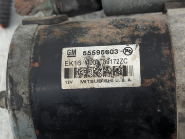 2013-2021 Chevrolet Trax Car Starter Motor Solenoid OEM P/N:55595603 Fits OEM Used Auto Parts