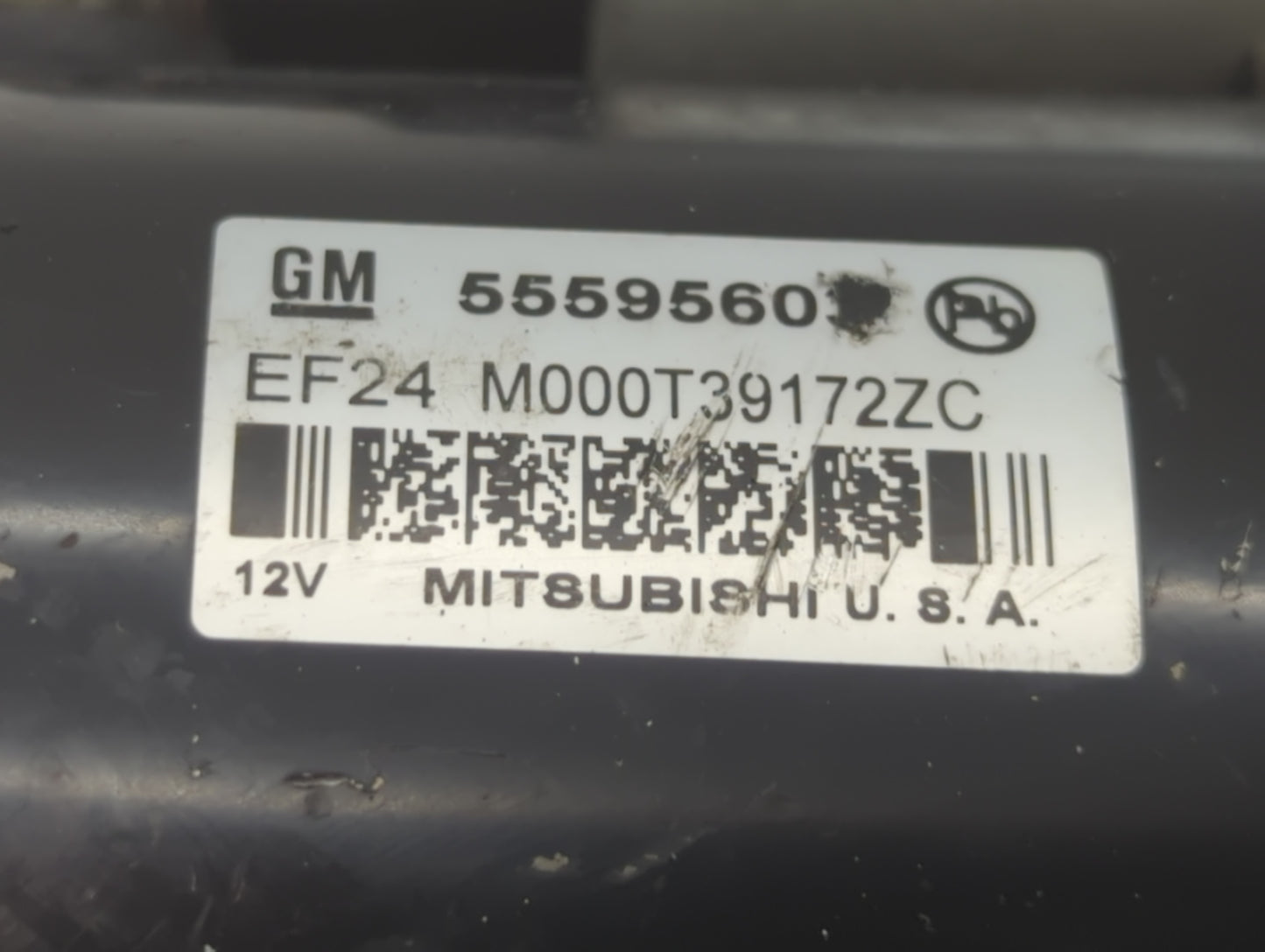 2013-2021 Chevrolet Trax Car Starter Motor Solenoid OEM P/N:5559560 Fits OEM Used Auto Parts - Oemusedautoparts1.com