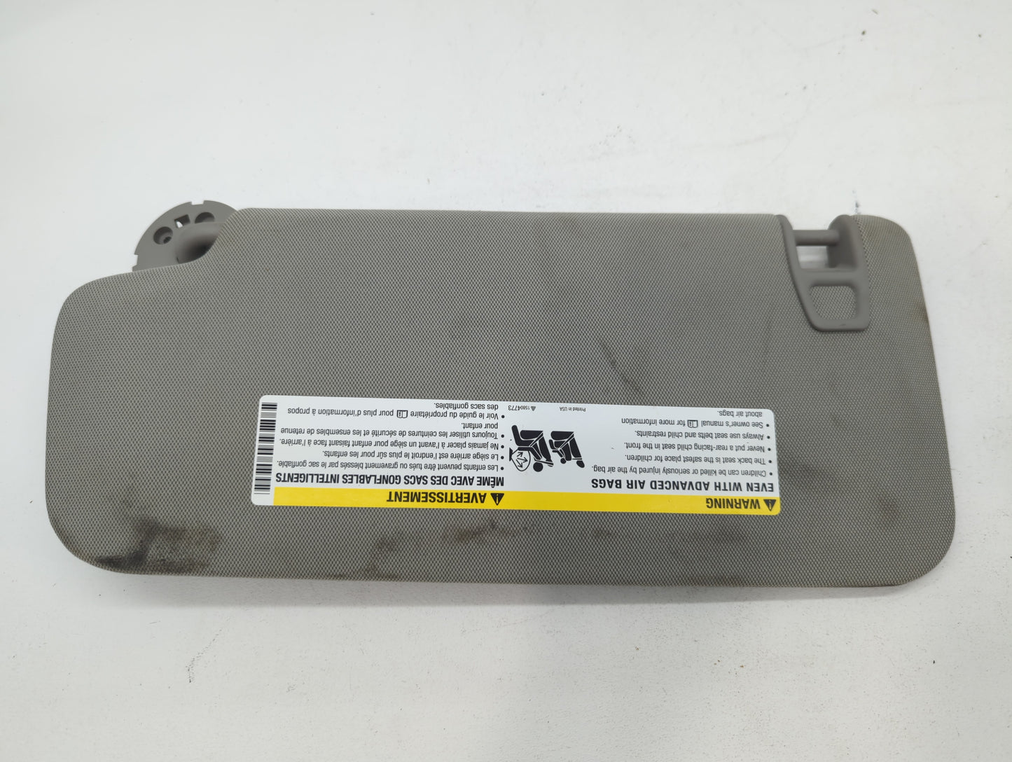 2015-2016 Chevrolet Trax Sun Visor Shade Replacement Passenger Right Mirror Fits Fits 2015 2016 OEM Used Auto Parts - Oemuse