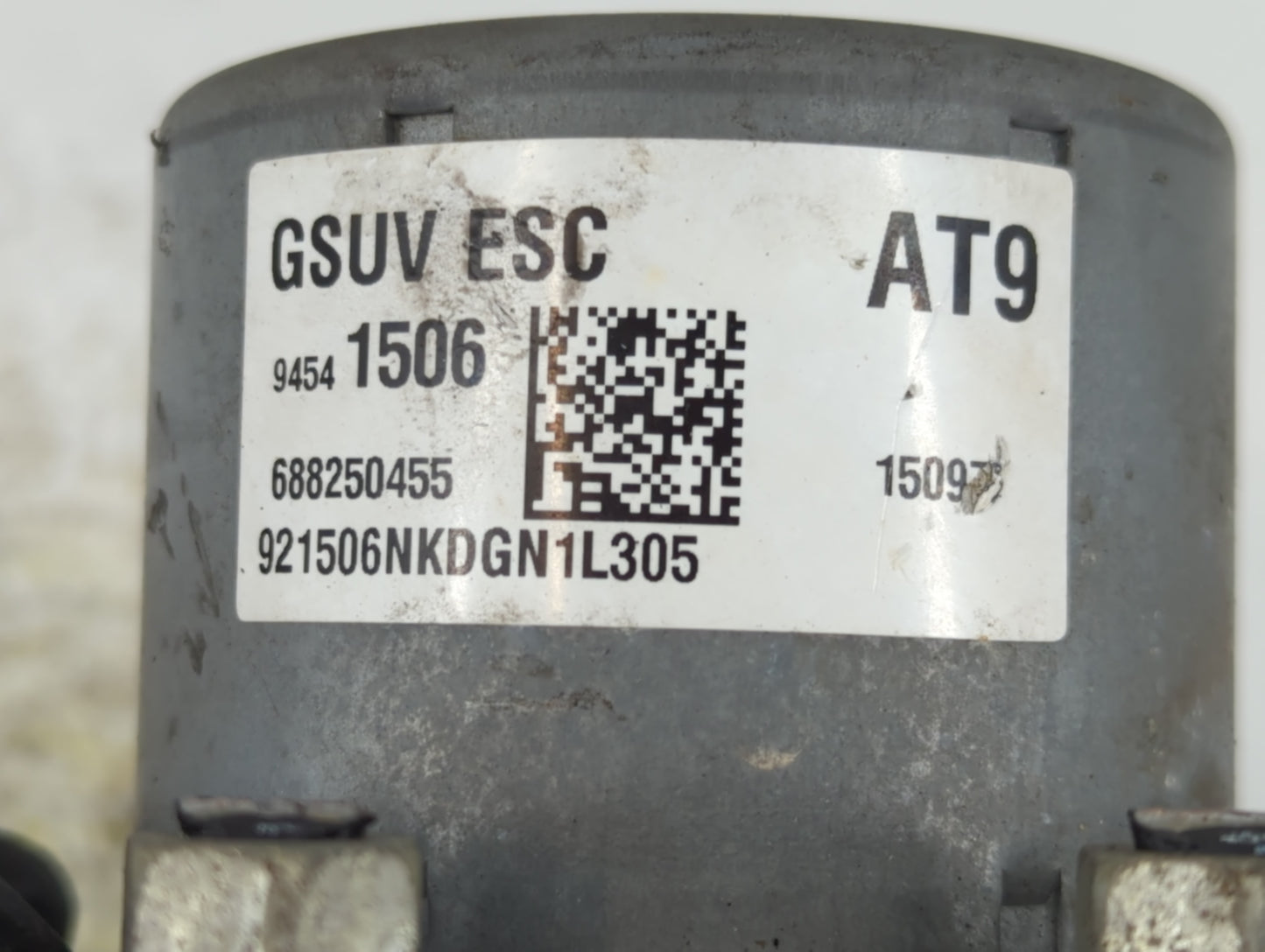 2015 Chevrolet Trax ABS Pump Control Module Replacement P/N:94541506 Fits OEM Used Auto Parts - Oemusedautoparts1.com