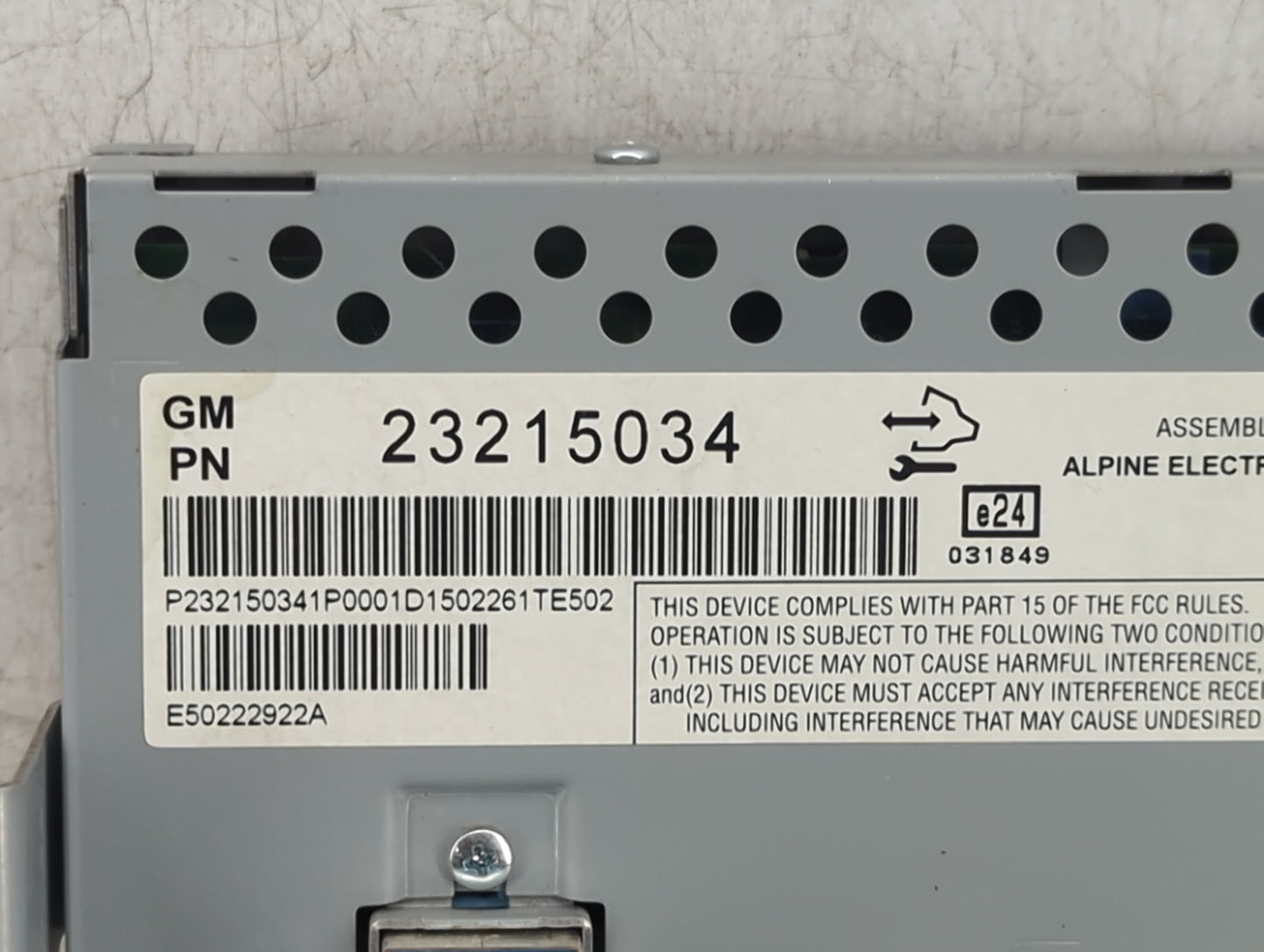 2011-2015 Chevrolet Volt Information Display Screen - Oemusedautoparts1.com