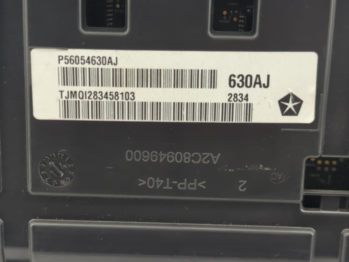 2015 Chrysler 200 Instrument Cluster Speedometer Gauges P/N:P56054630AJ Fits OEM Used Auto Parts - Oemusedautoparts1.com