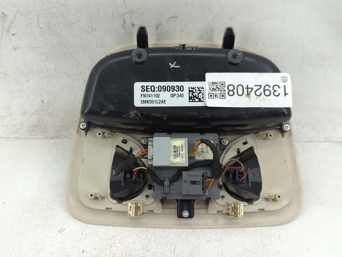 Chrysler 200 Overhead Console W/rear Climate Control - Oemusedautoparts1.com