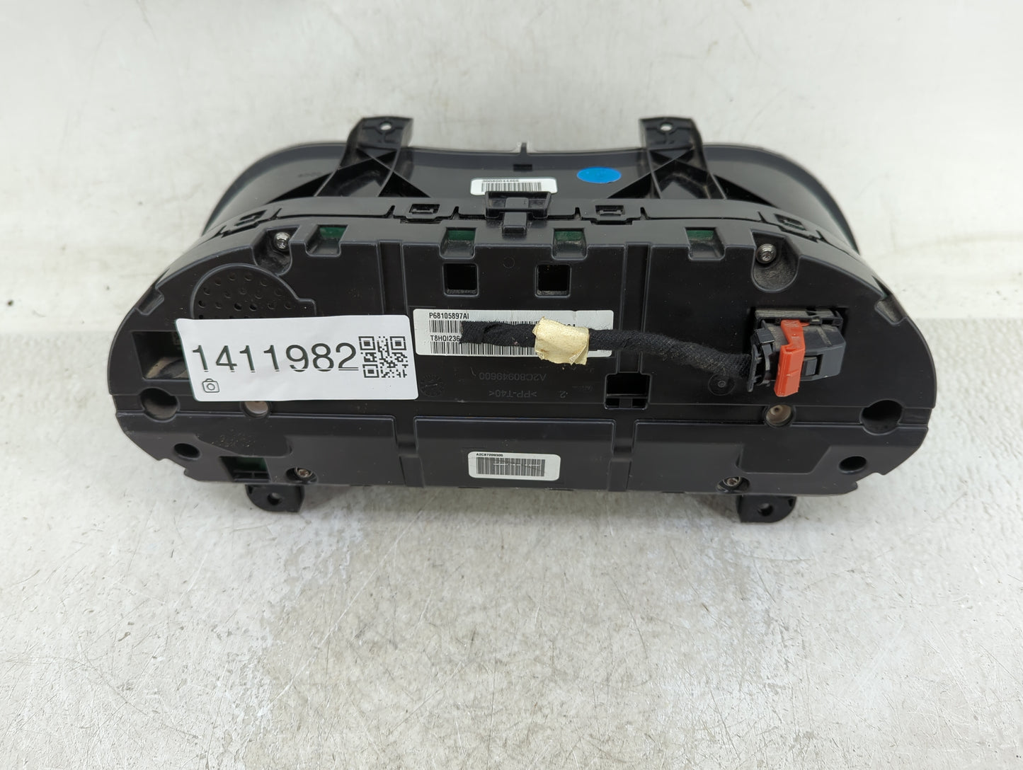 2015 Chrysler 200 Instrument Cluster Speedometer Gauges P/N:68105897AI Fits OEM Used Auto Parts - Oemusedautoparts1.com