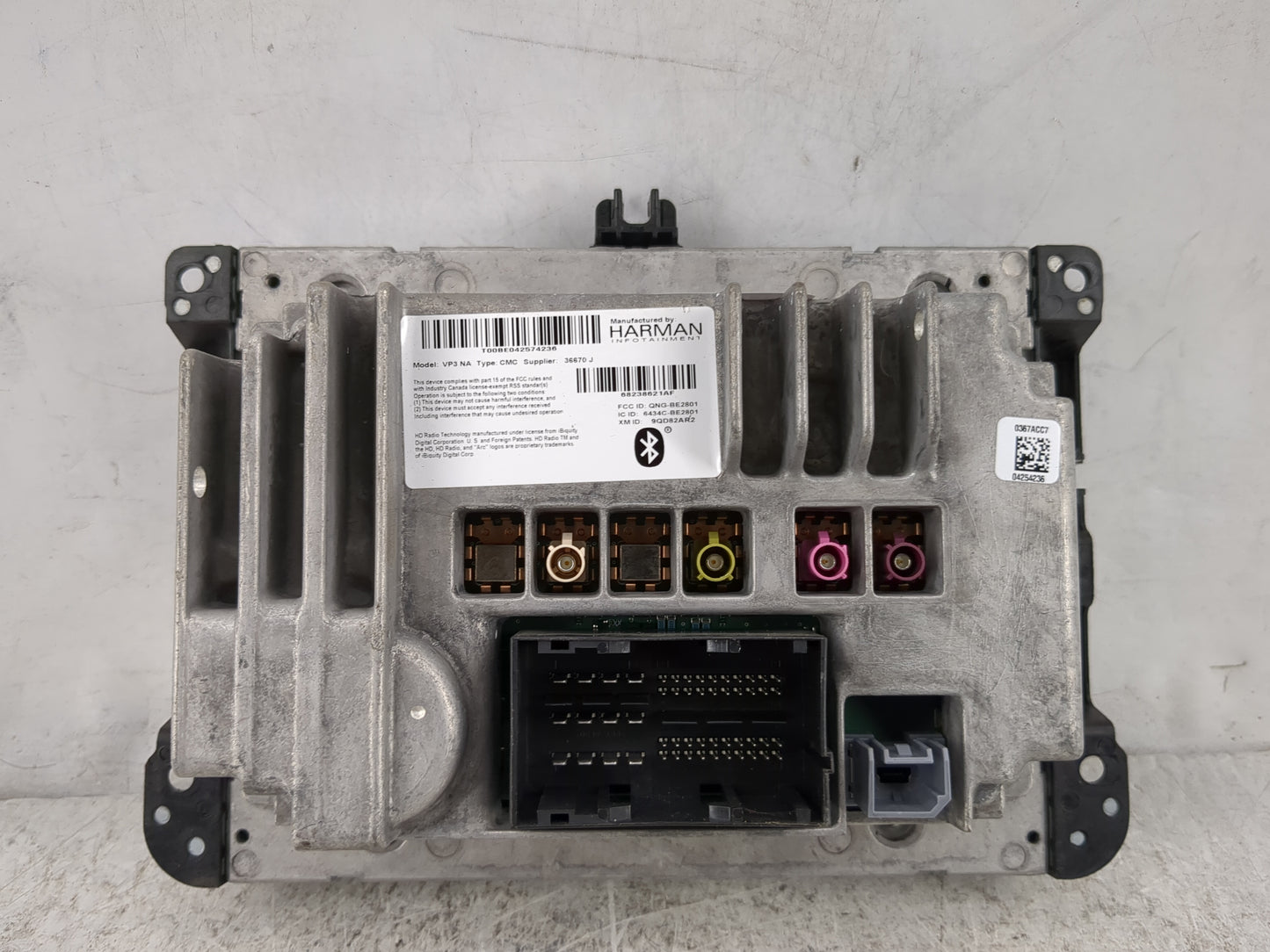 2015 Chrysler 200 Information Display Screen 1483021 - Oemusedautoparts1.com