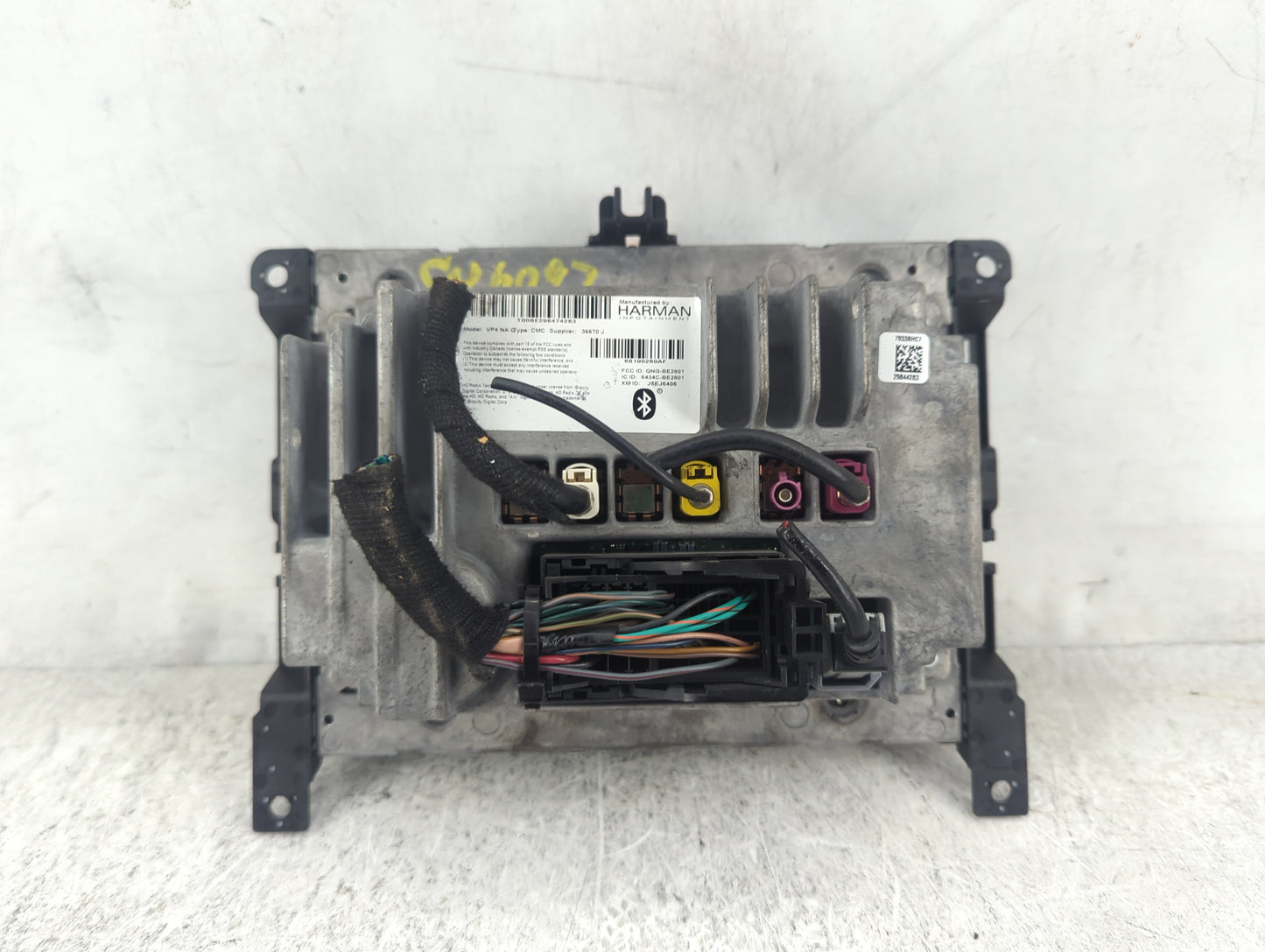 2015 Chrysler 200 Information Display Screen 1495108 - Oemusedautoparts1.com
