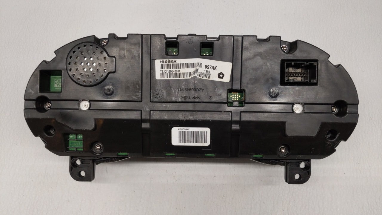 2015 Chrysler 200 Instrument Cluster Speedometer Gauges P/N:P68105897AI P68105897AK, P68105897AJ Fits OEM Used Auto Parts -