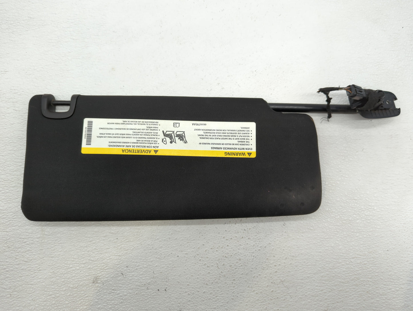 2015 Chrysler 200 Sun Visor Shade Replacement Driver Left Mirror Fits OEM Used Auto Parts - Oemusedautoparts1.com