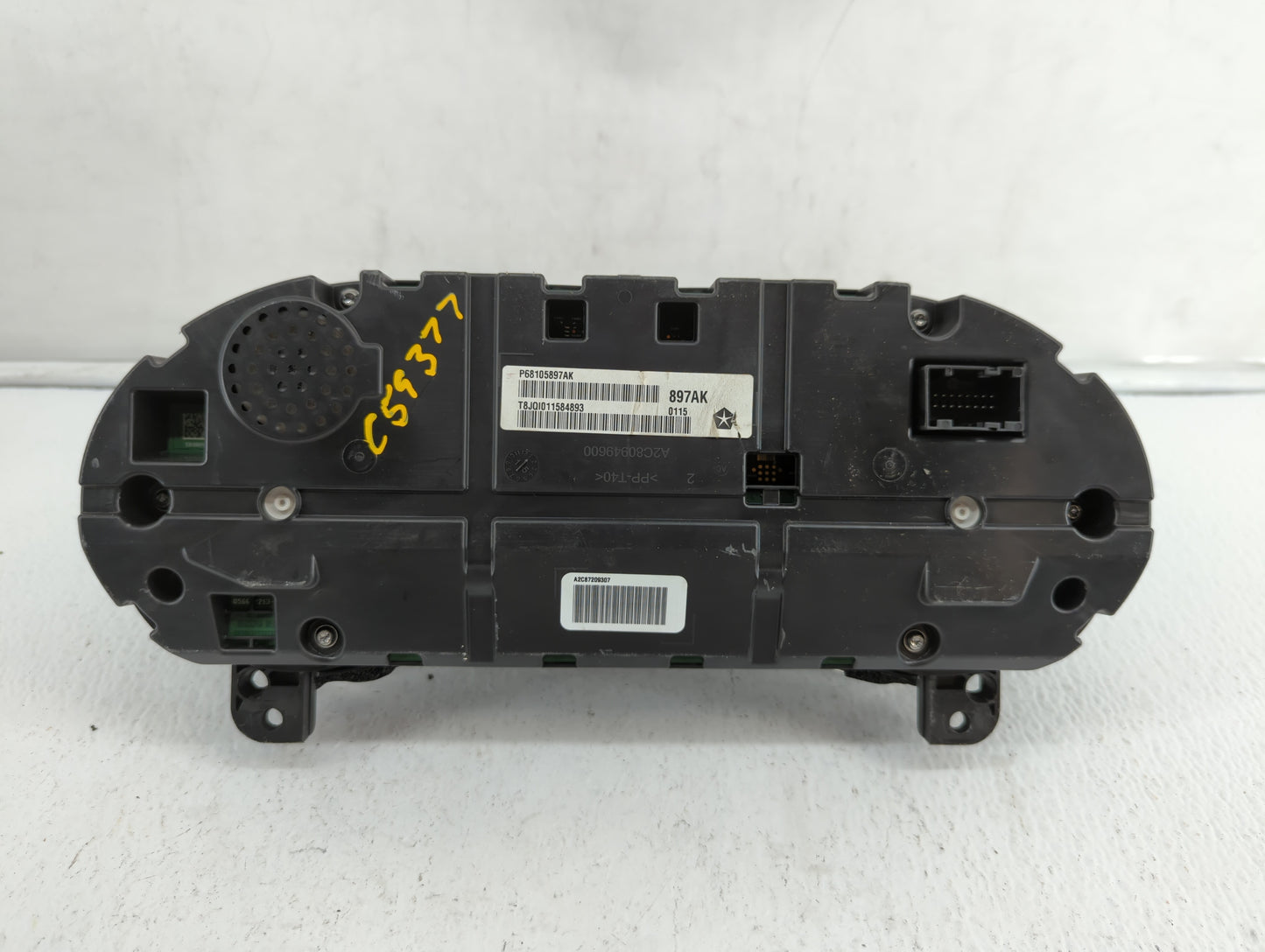 2015 Chrysler 200 Instrument Cluster Speedometer Gauges P/N:P68105897AH P68105897AI, P68105897AK, P68105897AJ Fits OEM Used