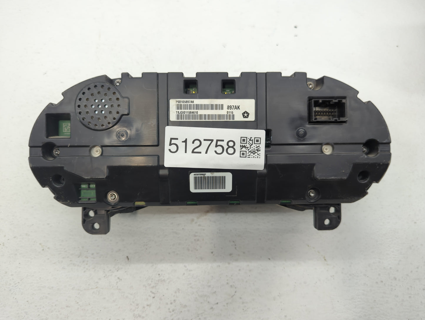 2015 Chrysler 200 Instrument Cluster Speedometer Gauges P/N:P68105897AK A2C80949600 Fits OEM Used Auto Parts - Oemusedautopa
