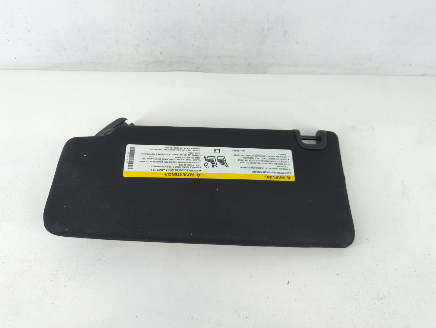 2015 Chrysler 200 Sun Visor Shade Replacement Passenger Right Mirror Fits OEM Used Auto Parts - Oemusedautoparts1.com