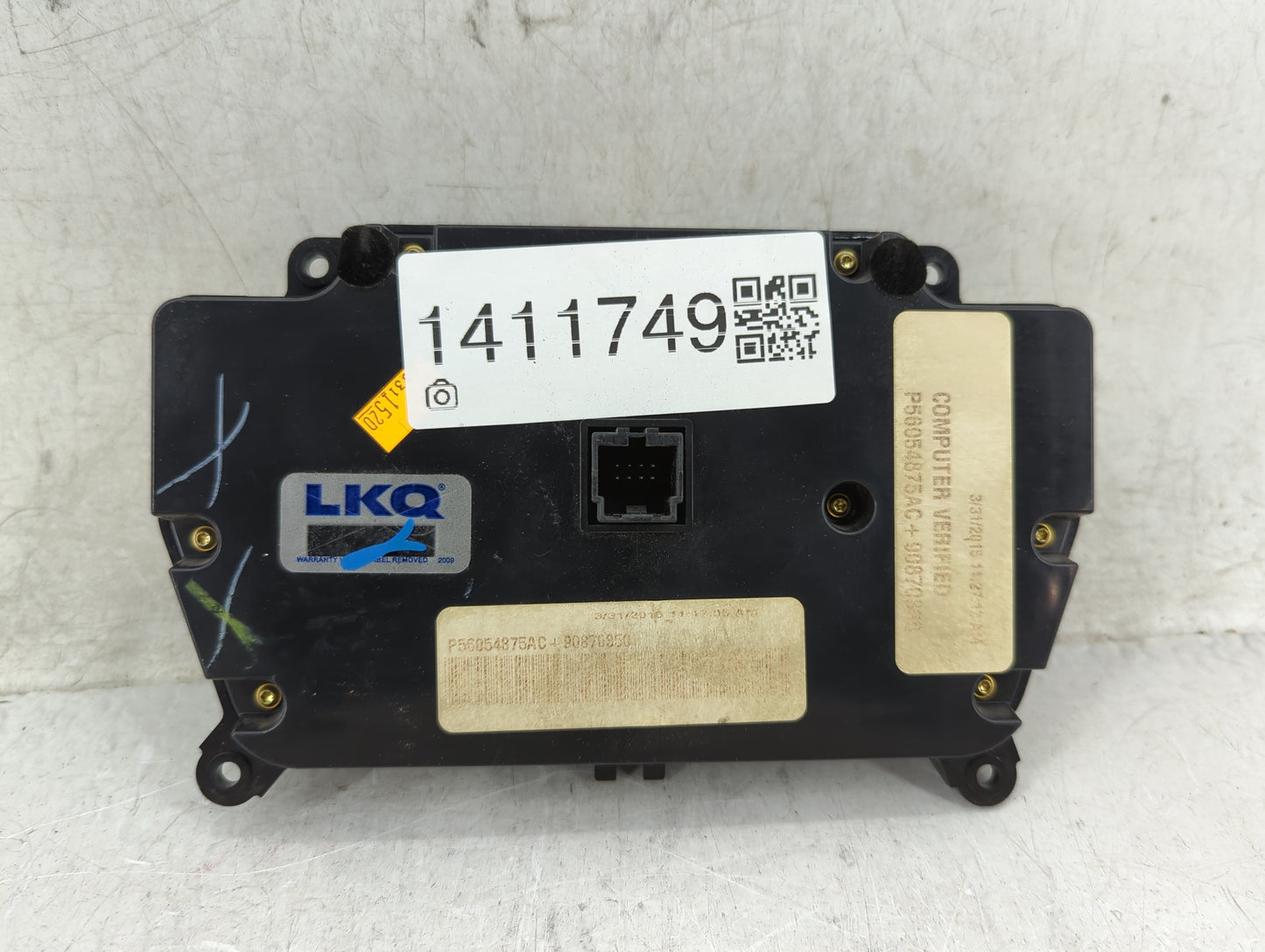 Chrysler 300 Temperature Control Module 56054875ac - Oemusedautoparts1.com