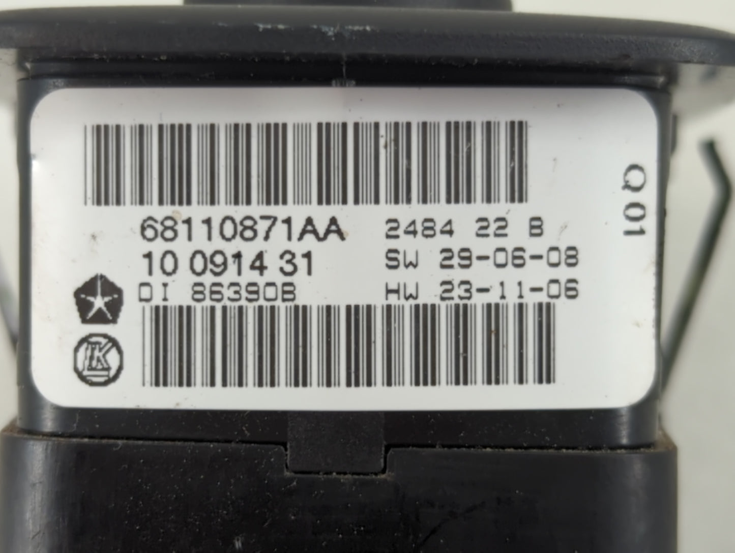 2012-2016 Chrysler Town & Country Master Power Window Switch Replacement Driver Side Left P/N:68110871AA Fits OEM Used Auto