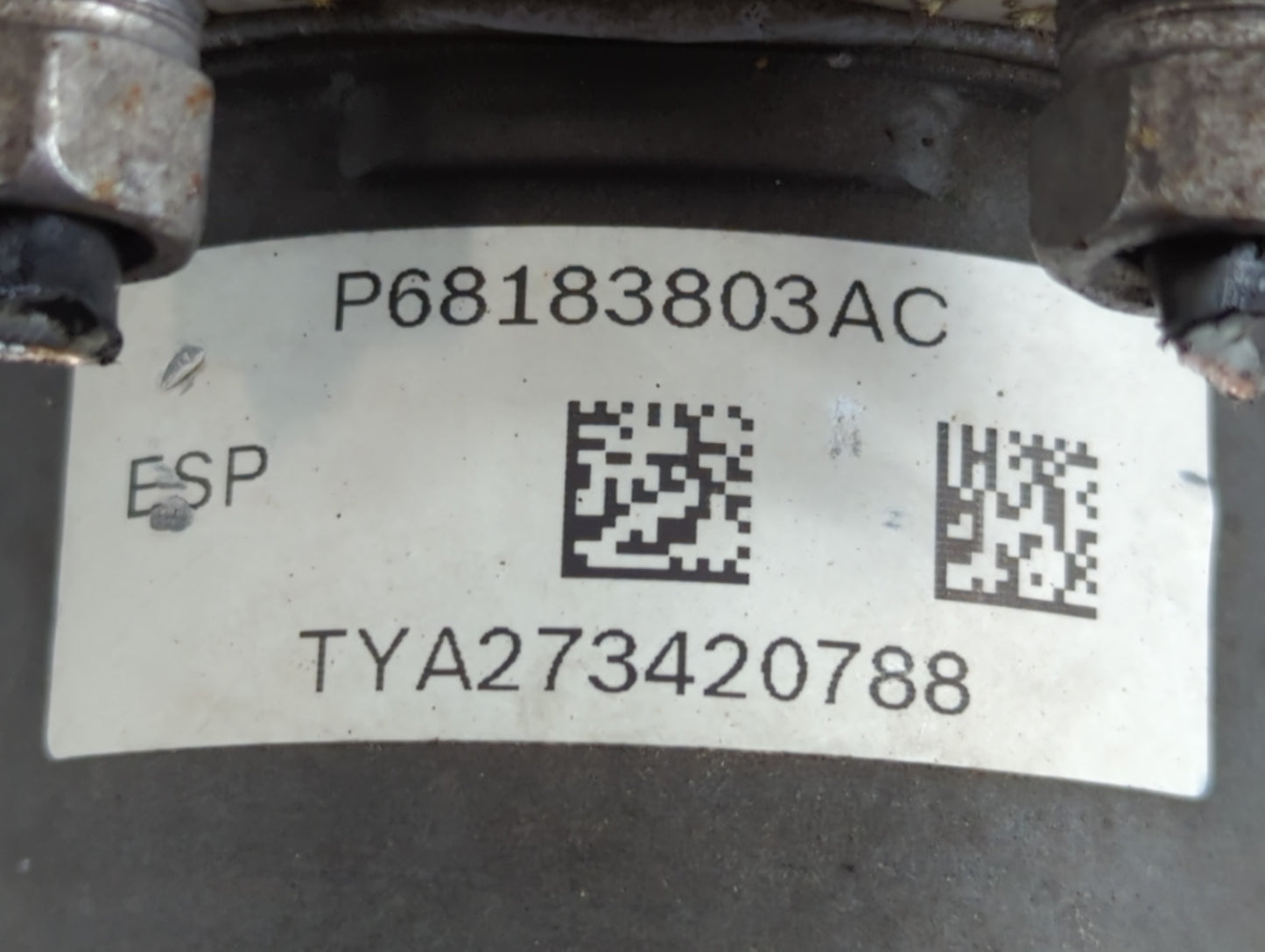 2015-2016 Chrysler Town & Country ABS Pump Control Module Replacement P/N:P68183803AC Fits Fits 2015 2016 2017 2018 2019 202