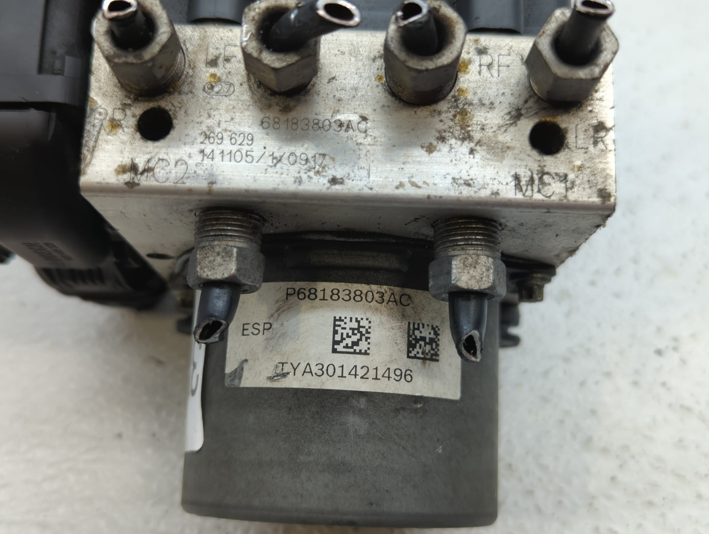 2014 Chrysler Town & Country ABS Pump Control Module Replacement P/N:68183803AC P68183803AC Fits OEM Used Auto Parts - Oemus