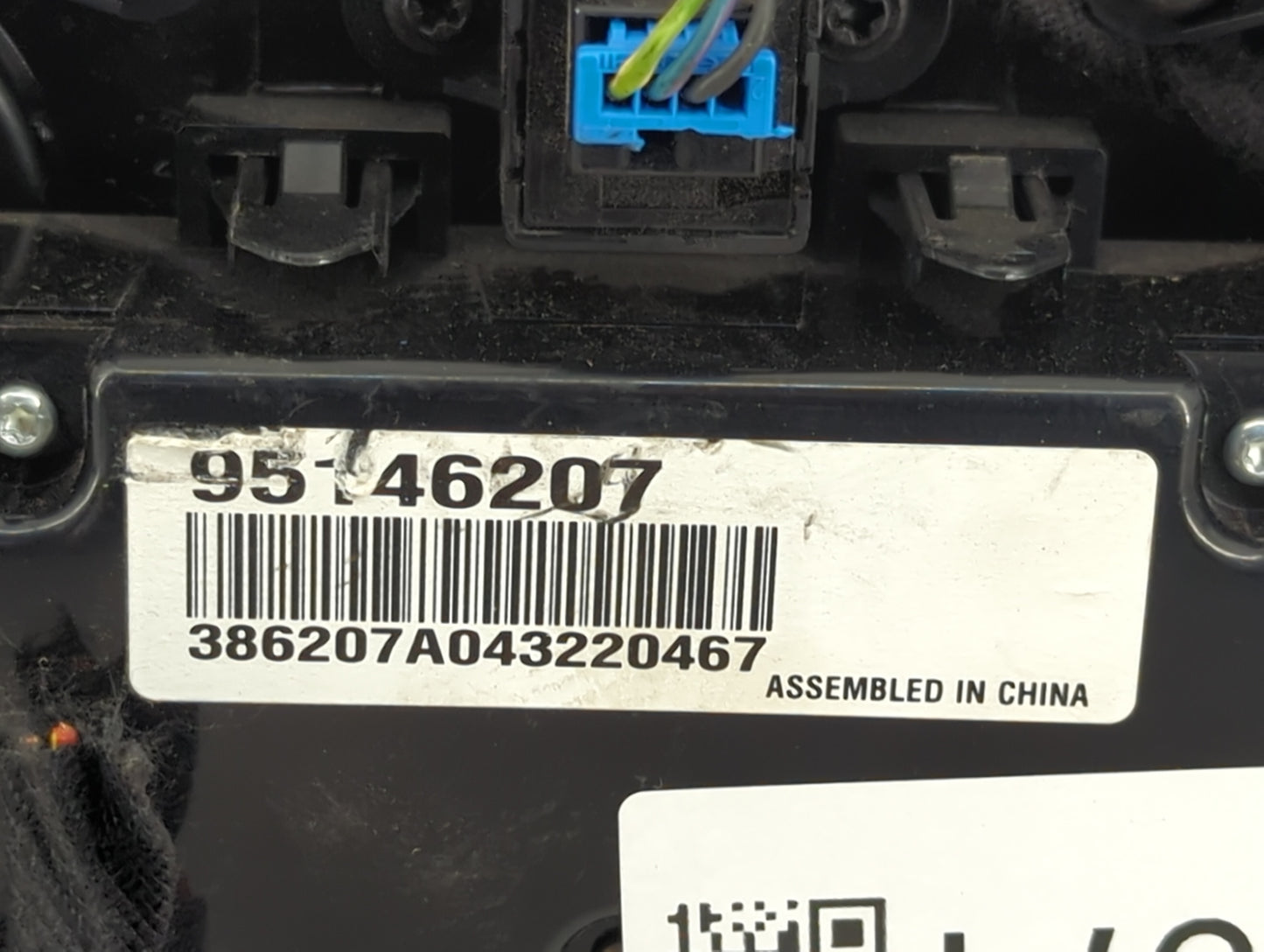 2015 Dodge Caravan Climate Control Module Temperature AC/Heater Replacement P/N:95146207 386207A043220467 Fits OEM Used Auto