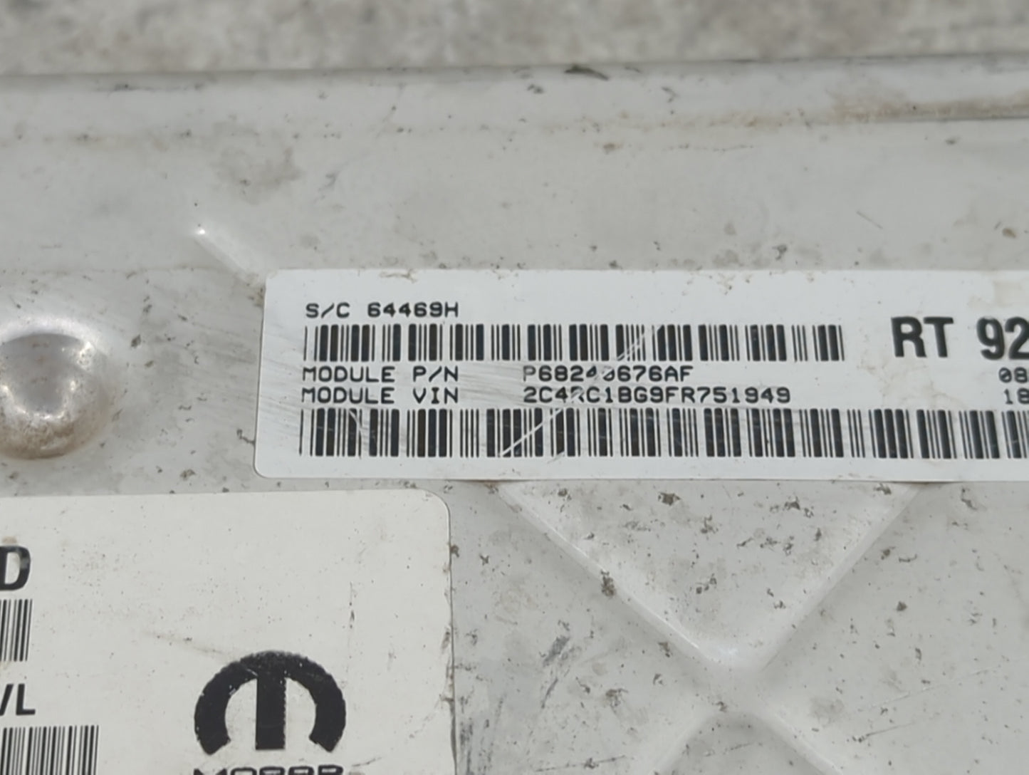 2015 Dodge Caravan PCM Engine Control Computer ECU ECM PCU OEM P/N:P05150876AD P68243676AF, A2C7391590400, T00EP1975BAZVL Fi