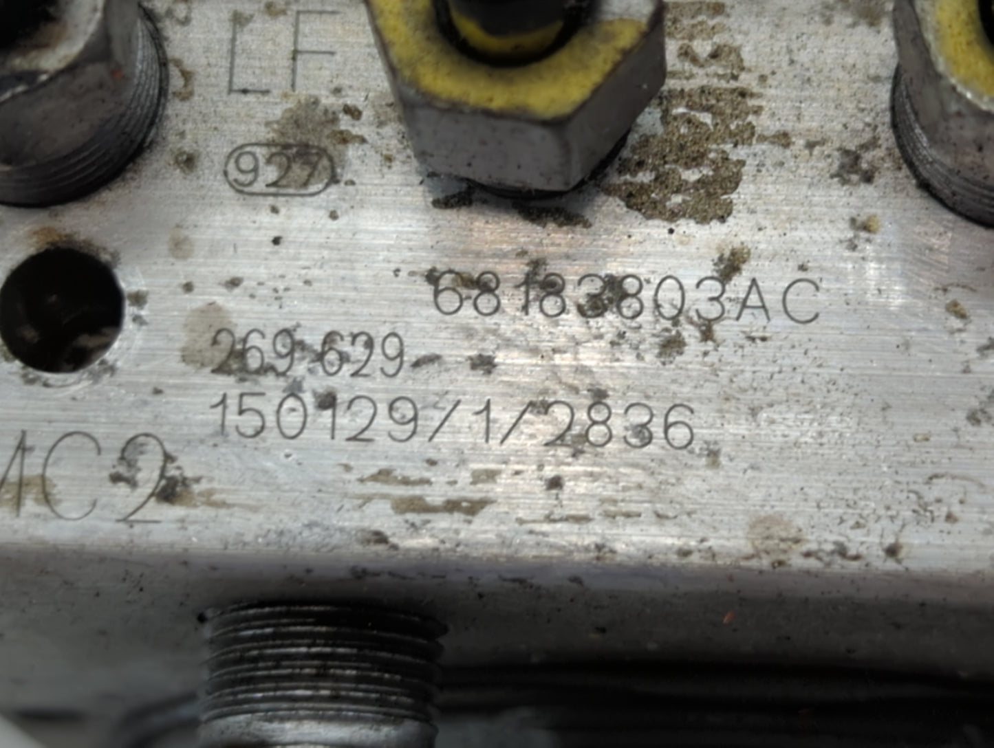 2015 Dodge Caravan ABS Pump Control Module Replacement P/N:68183803AC Fits Fits 2016 2017 2018 2019 2020 OEM Used Auto Parts