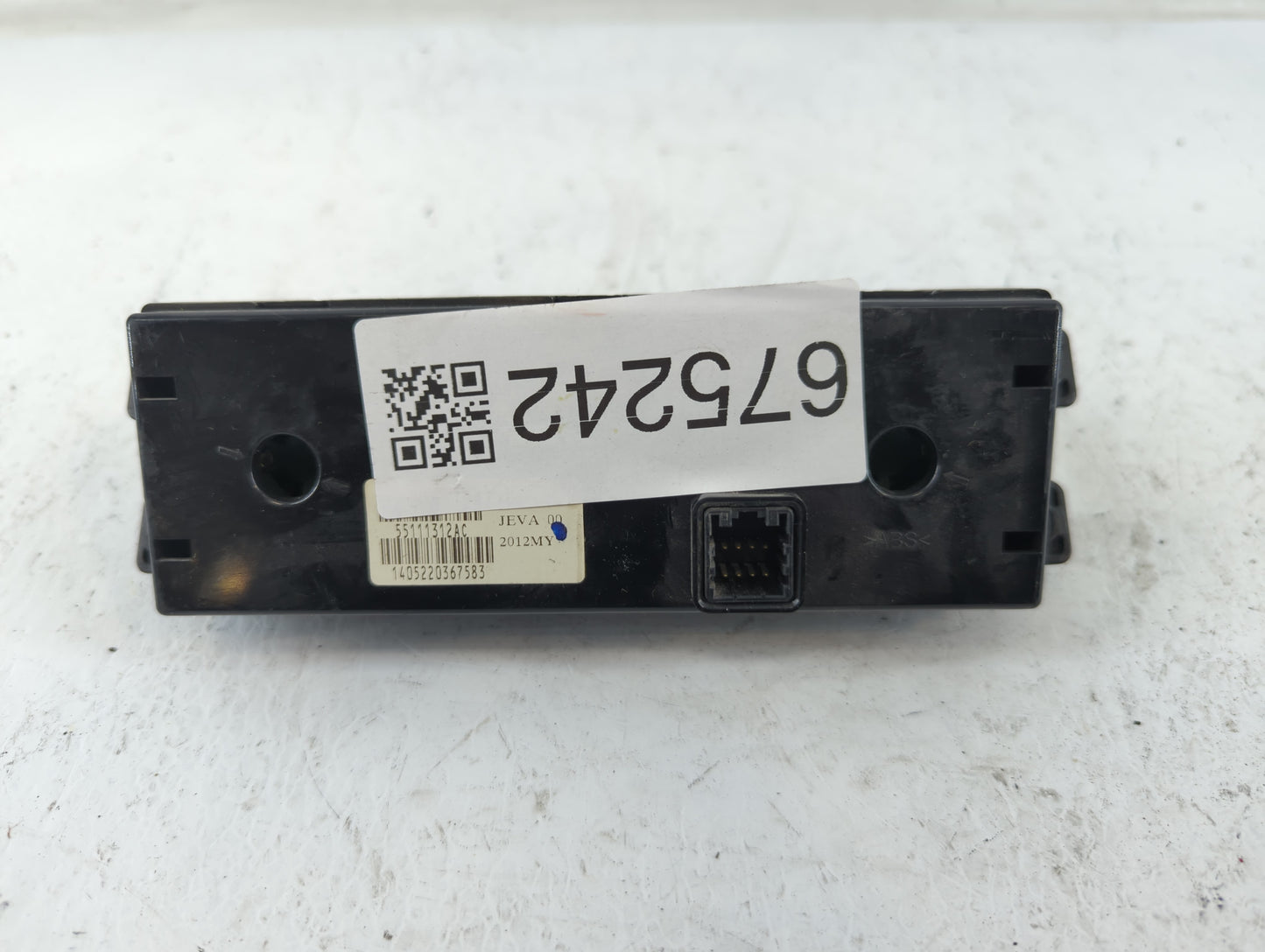 2015 Dodge Caravan Climate Control Module Temperature AC/Heater Replacement P/N:55111312AC Fits OEM Used Auto Parts - Oemuse