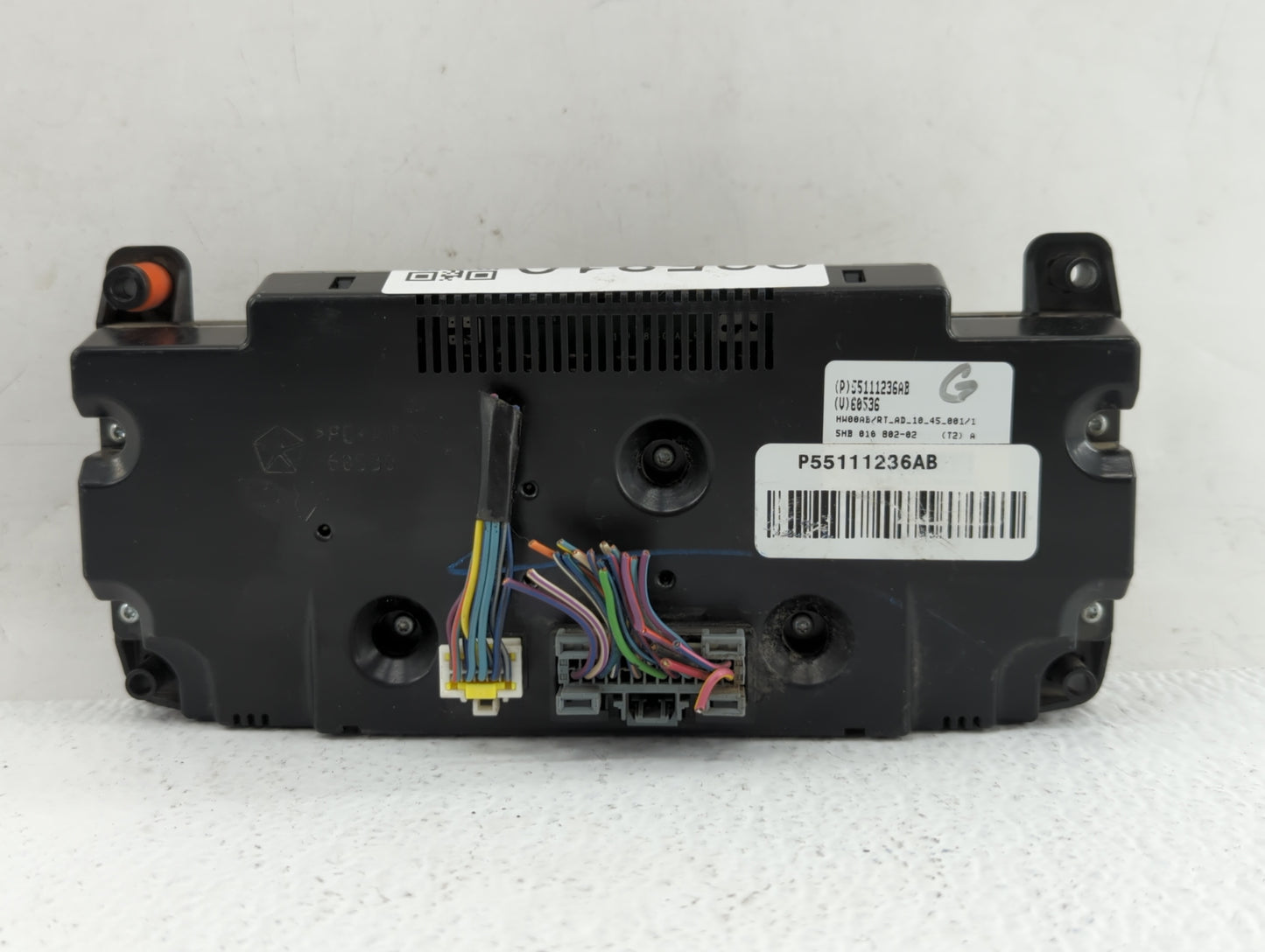2015-2016 Dodge Challenger Climate Control Module Temperature AC/Heater Replacement P/N:P55111236AB 68184927AB Fits Fits 201