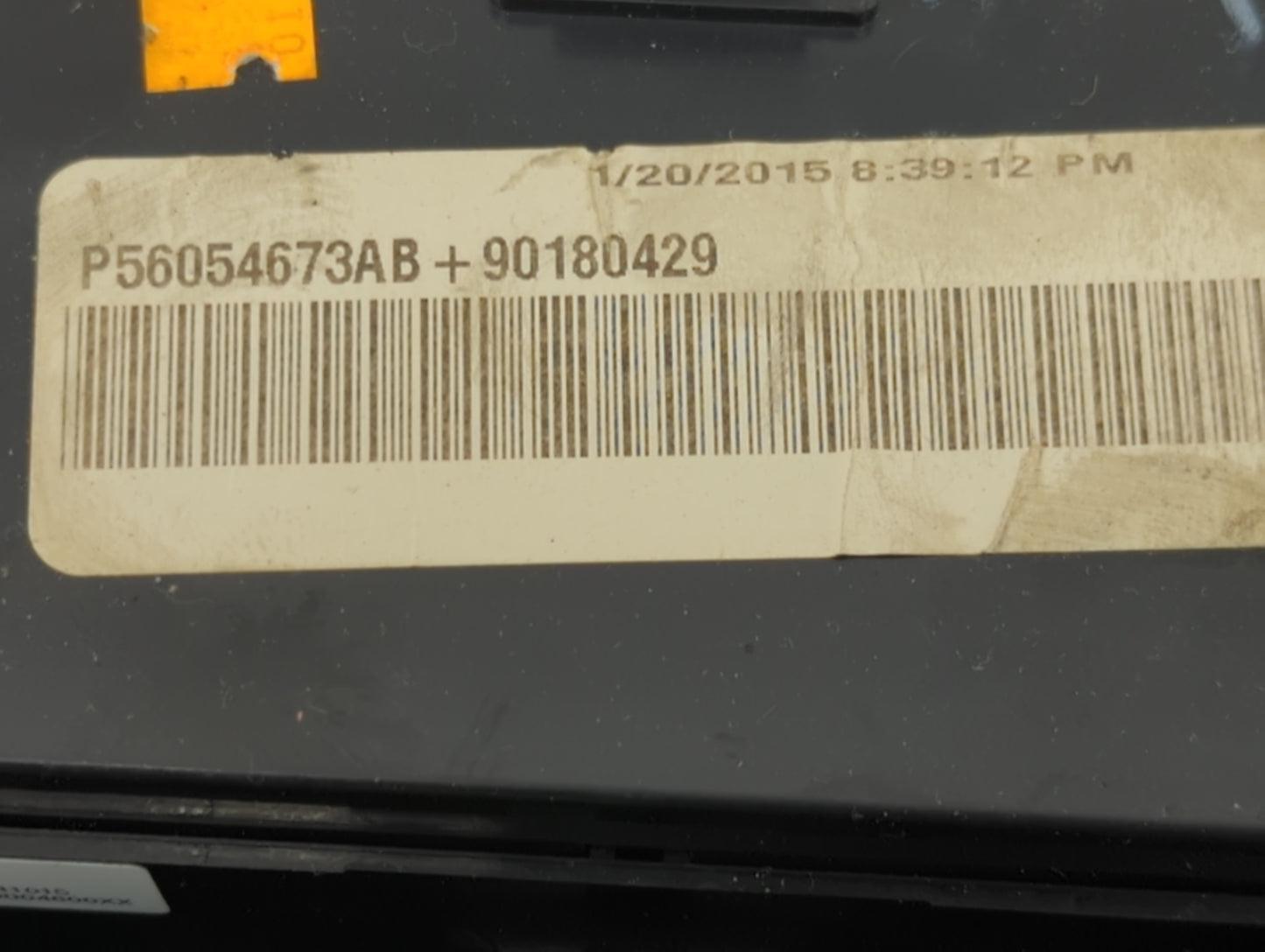 2015-2016 Dodge Charger Climate Control Module Temperature AC/Heater Replacement P/N:P56054673AB Fits Fits 2015 2016 OEM Use