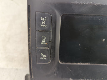 2015 Dodge Charger Radio AM FM Cd Player Receiver Replacement P/N:P68241517AC Y70VP2, 7812H-VP2 Fits OEM Used Auto Parts
