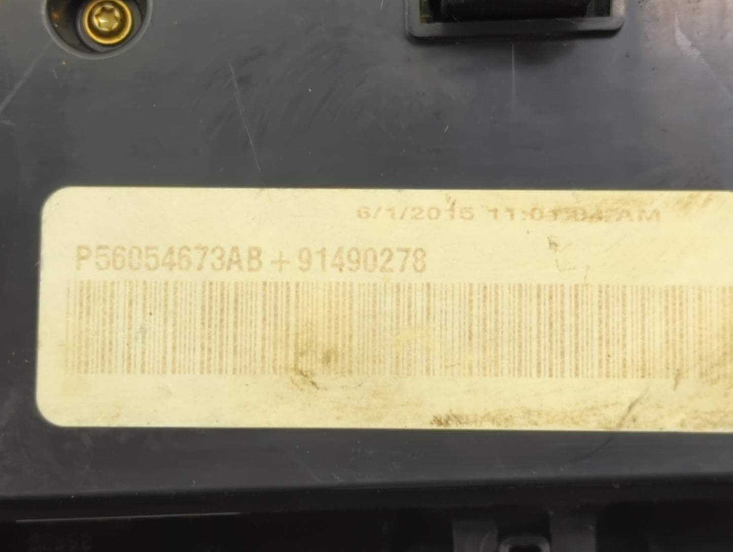 2015-2016 Dodge Charger Climate Control Module Temperature AC/Heater Replacement P/N:P56054673AB Fits Fits 2015 2016 OEM Use
