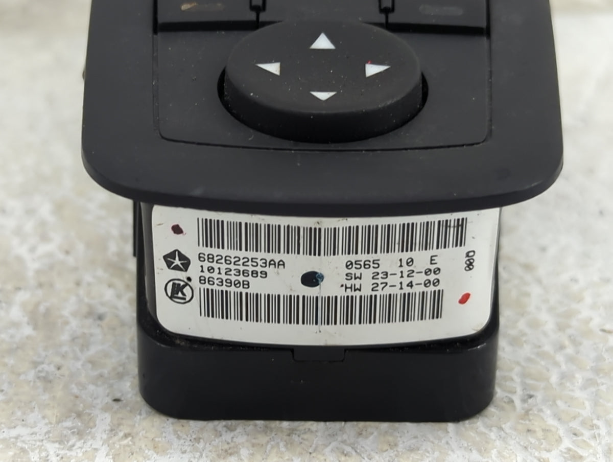 2015-2019 Dodge Charger Master Power Window Switch Replacement Driver Side Left P/N:68262253AA 10123689 Fits OEM Used Auto P