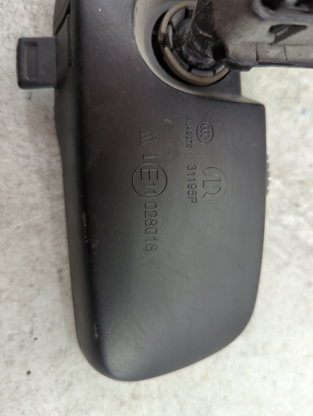 2015-2016 Dodge Charger Interior Rear View Mirror Replacement OEM P/N:E11 028018 A048070, 31195P Fits Fits 2015 2016 OEM Use