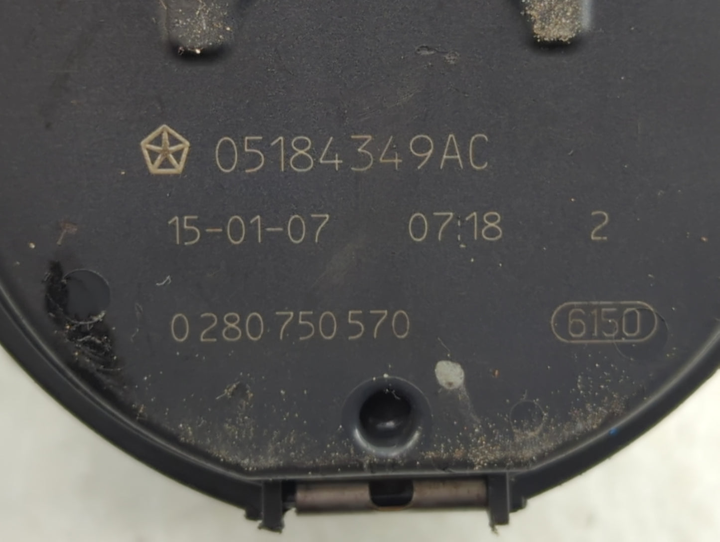 2011-2022 Dodge Charger Throttle Body P/N:0 280 750 570 05184 349AC Fits OEM Used Auto Parts - Oemusedautoparts1.com
