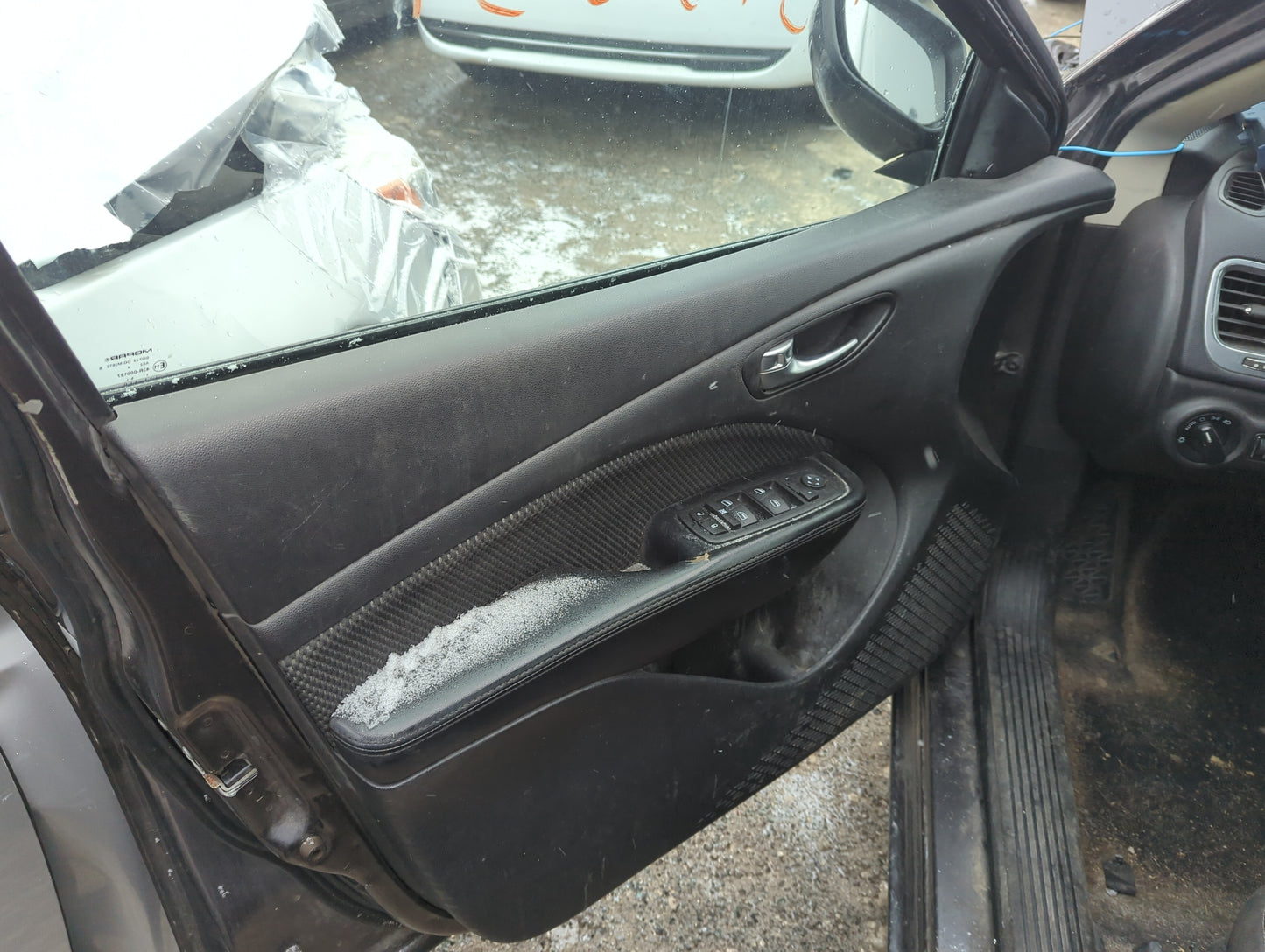2015 Dodge Dart Front Left Driver Interior Door Panel Trim - Oemusedautoparts1.com