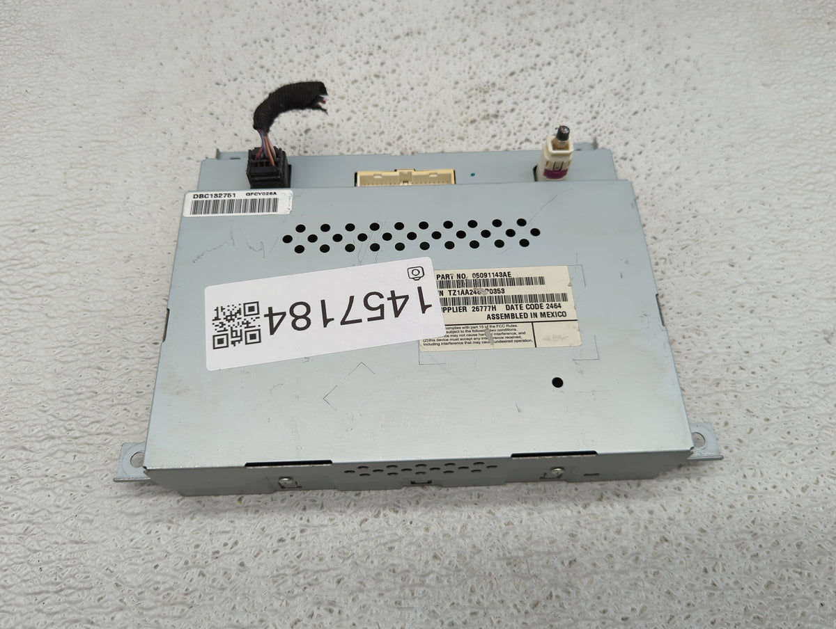 2013-2016 Dodge Dart Information Radio Display Screen 1457184 - Oemusedautoparts1.com