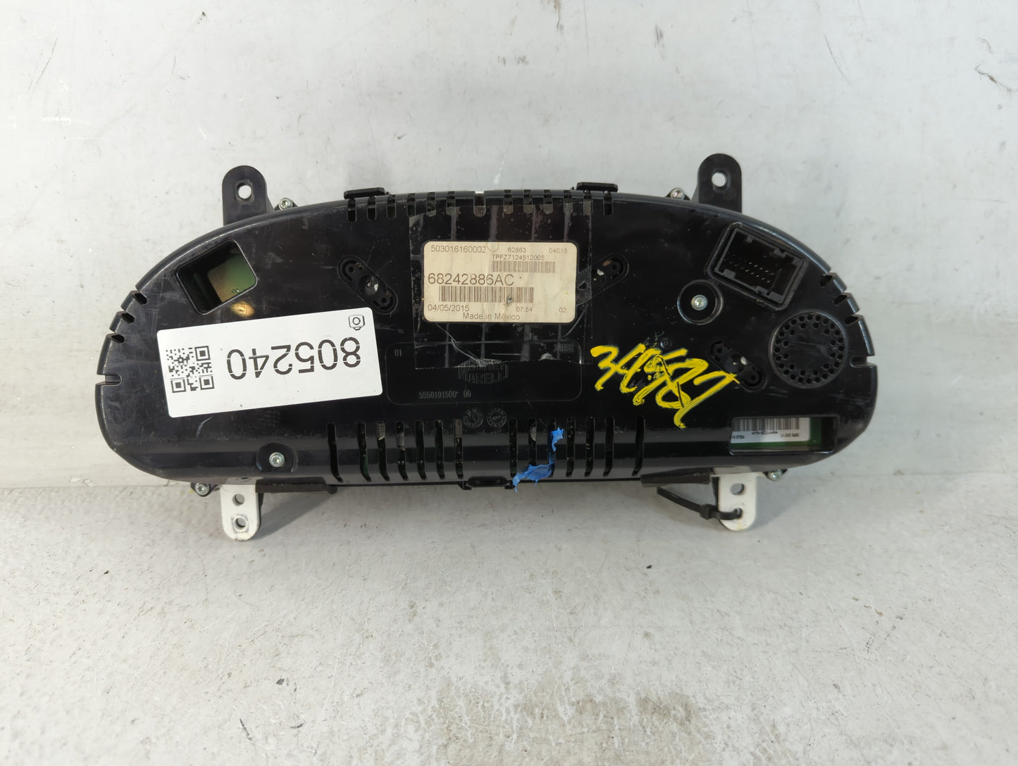 2015 Dodge Dart Instrument Cluster Speedometer Gauges P/N:68242886AC Fits OEM Used Auto Parts - Oemusedautoparts1.com