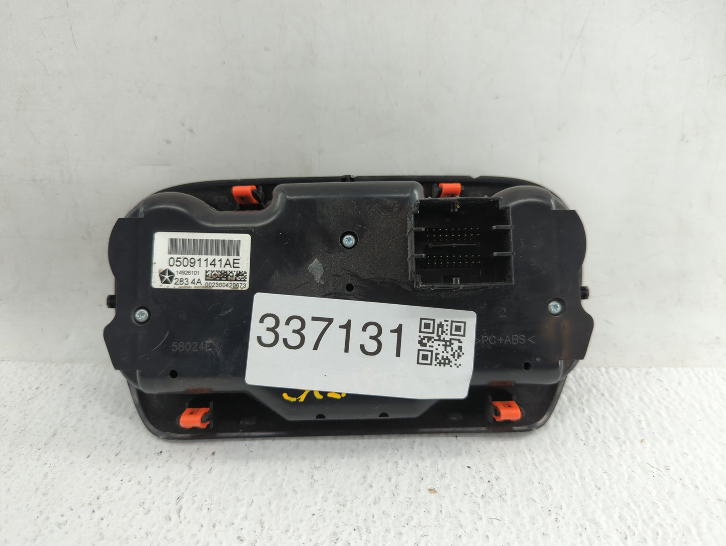 2015 Dodge Dart Climate Control Module Temperature AC/Heater Replacement P/N:05091141AE 1TQ77DX9AG Fits Fits 2013 2014 2016