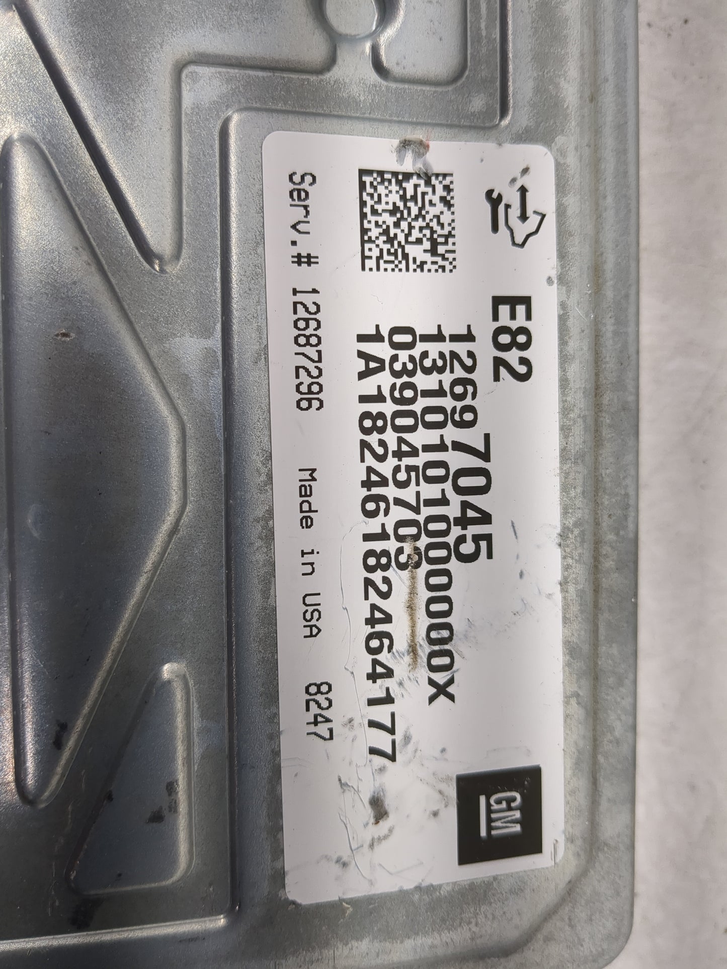 2015 Dodge Durango PCM Engine Control Computer ECU ECM PCU OEM P/N:12697045 Fits OEM Used Auto Parts - Oemusedautoparts1.com