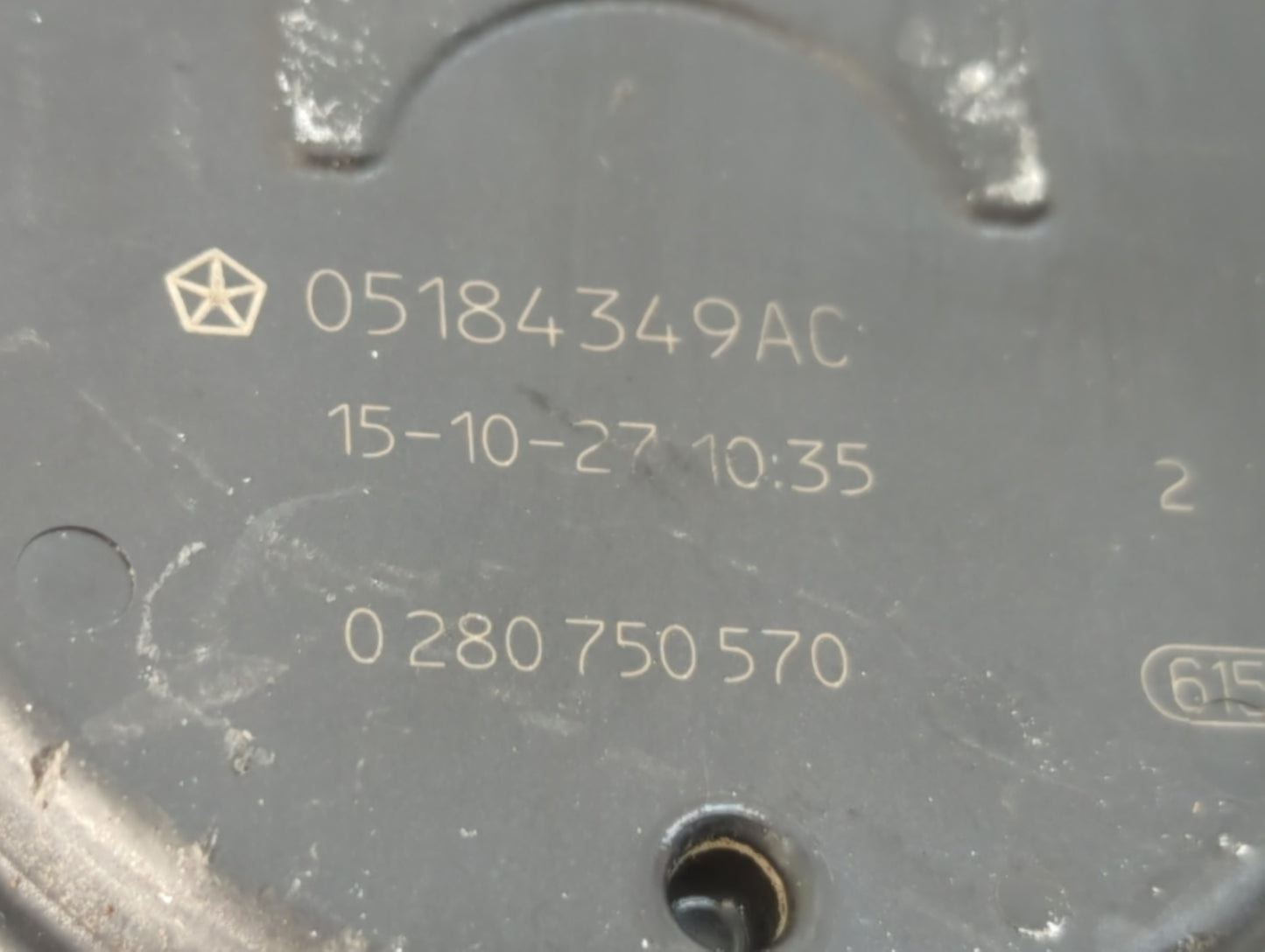 2011-2022 Dodge Durango Throttle Body P/N:0 280 750 570 05184349AC Fits OEM Used Auto Parts - Oemusedautoparts1.com
