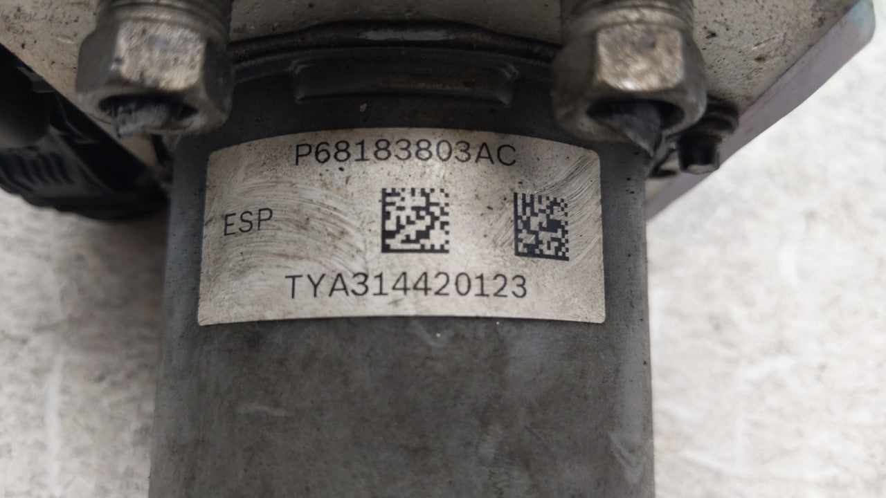 2015-2018 Dodge Grand Caravan ABS Pump Control Module Replacement P/N:P68183803AC 68183803AC Fits Fits 2015 2016 2017 2018 O