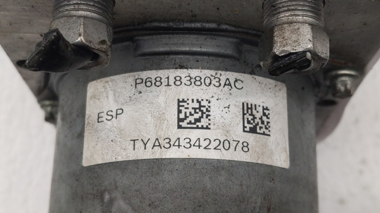 2015-2018 Dodge Grand Caravan ABS Pump Control Module Replacement P/N:P68183803AC 68183803AC Fits Fits 2015 2016 2017 2018 O