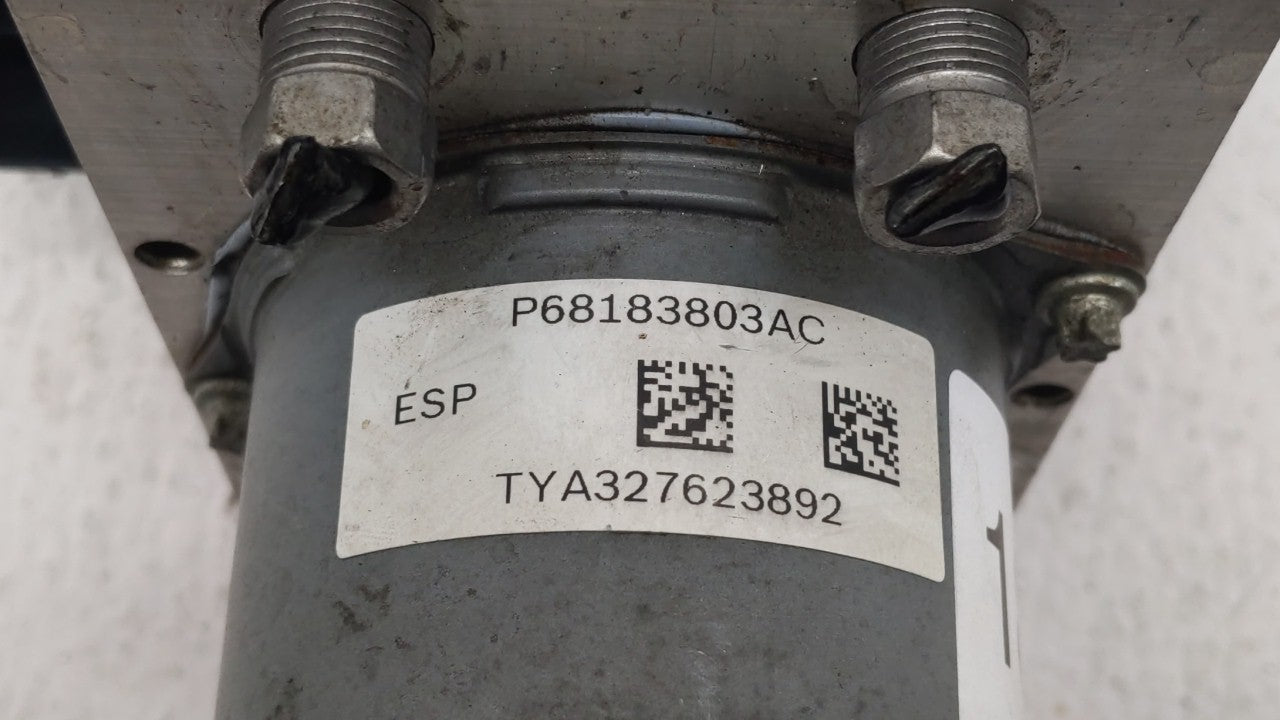 2015-2018 Dodge Grand Caravan ABS Pump Control Module Replacement P/N:P68183803AC 68183803AC Fits Fits 2015 2016 2017 2018 O