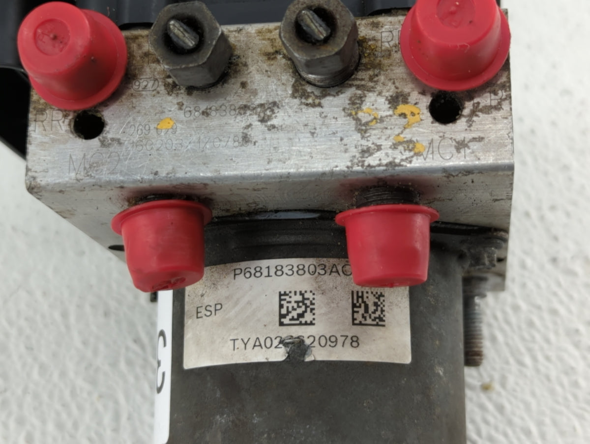 2015 Dodge Grand Caravan Anti-Lock Brake ABS Pump Module Actuator OEM P/N:68183803AC P68183803AC Fits OEM Used Auto Parts -