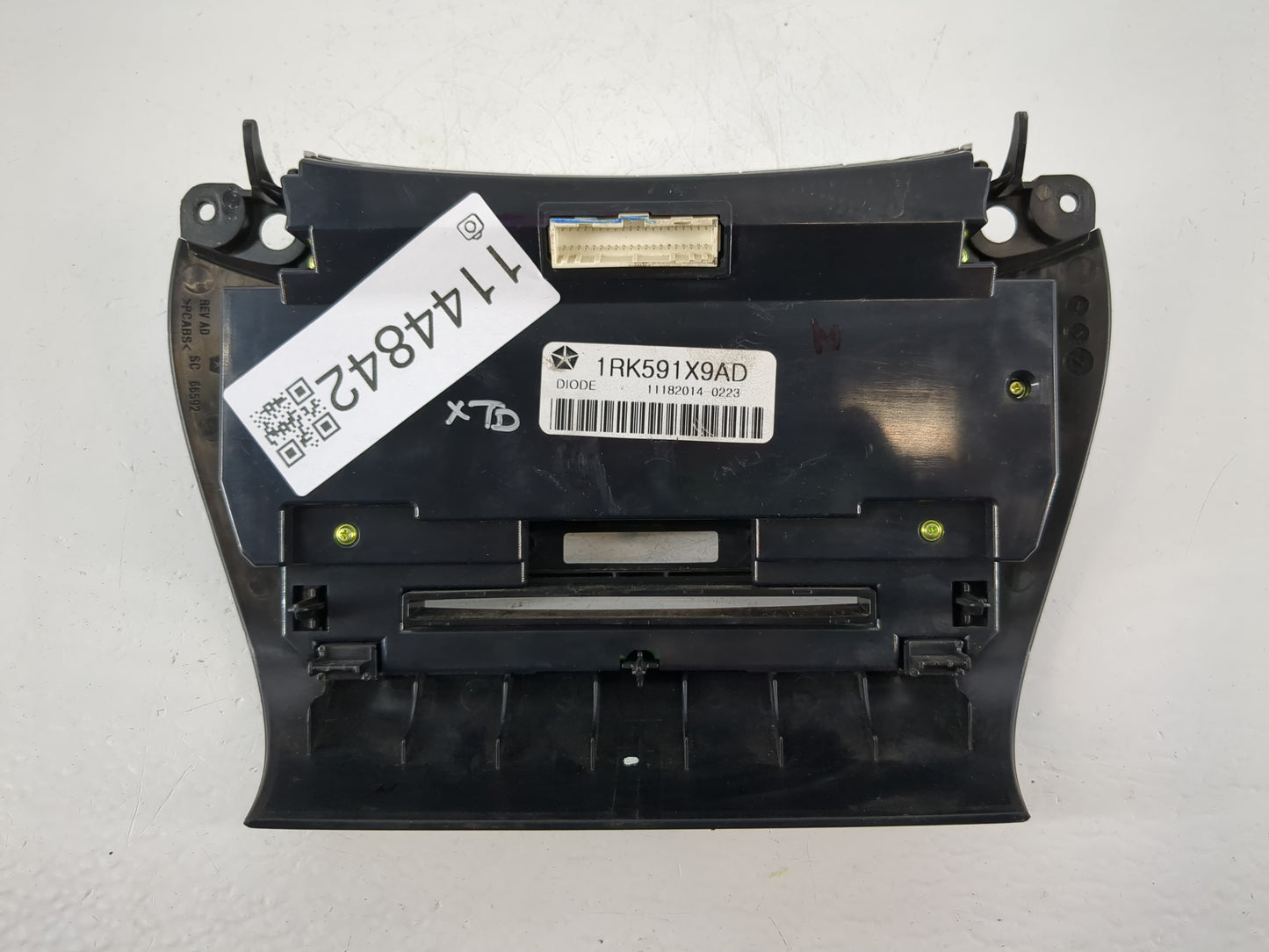 2015 Dodge Journey Climate Control Module Temperature AC/Heater Replacement P/N:1RK591X9AD Fits OEM Used Auto Parts - Oemuse