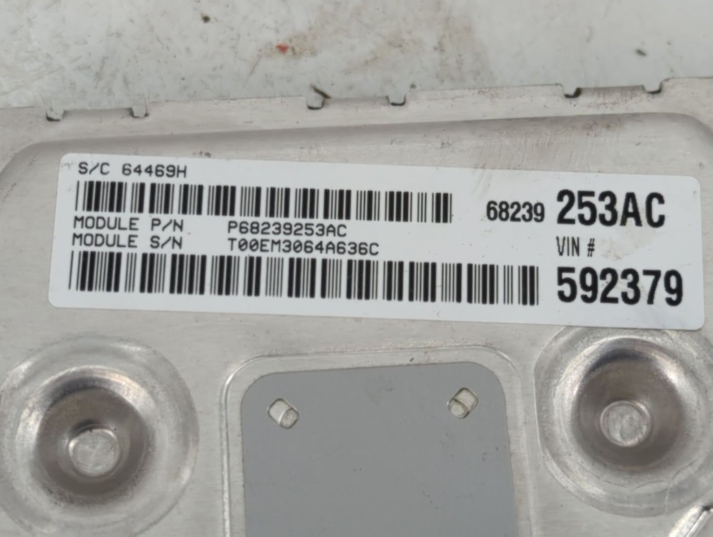 2015 Dodge Journey PCM Engine Control Computer ECU ECM PCU OEM P/N:P05150923AB Fits OEM Used Auto Parts - Oemusedautoparts1.