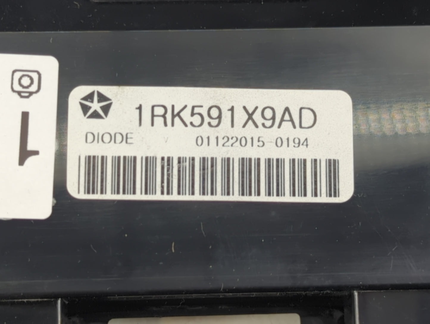 2015 Dodge Journey Climate Control Module Temperature AC/Heater Replacement P/N:1RK591X9AD Fits OEM Used Auto Parts - Oemuse