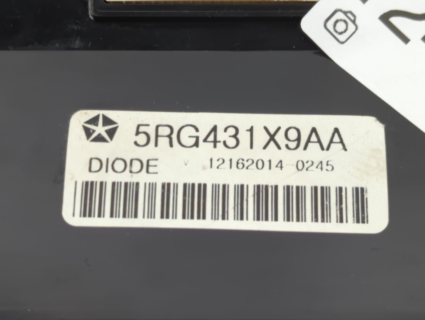 2015 Dodge Journey Climate Control Module Temperature AC/Heater Replacement P/N:5RG431X9AA Fits OEM Used Auto Parts - Oemuse