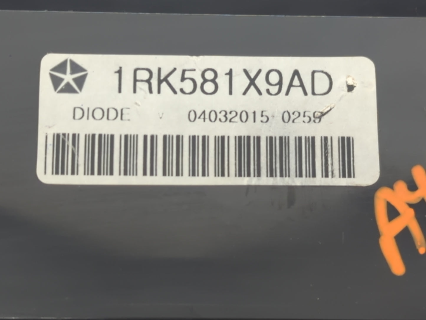 2011-2017 Dodge Journey Climate Control Module Temperature AC/Heater Replacement P/N:1RK581X9AD Fits OEM Used Auto Parts - O