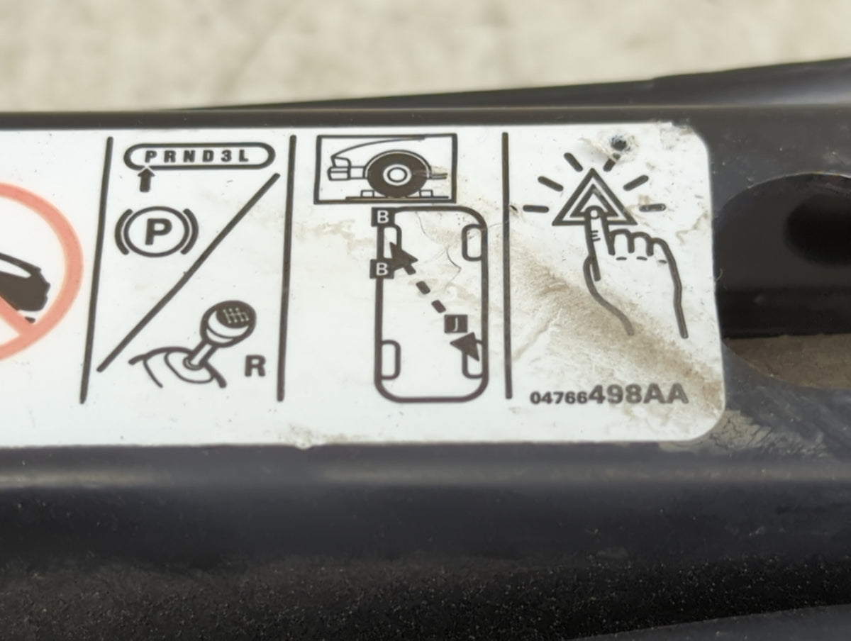 2015 Dodge Journey Spare Scissor Car Jack 1390154 - Oemusedautoparts1.com